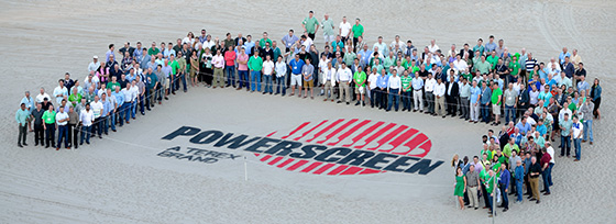 Powerscreen fifty years of power