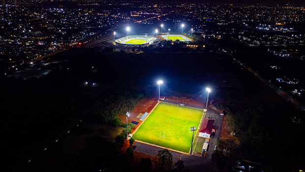 BEKA Schréder lights up University of Ghana Sports Stadium2