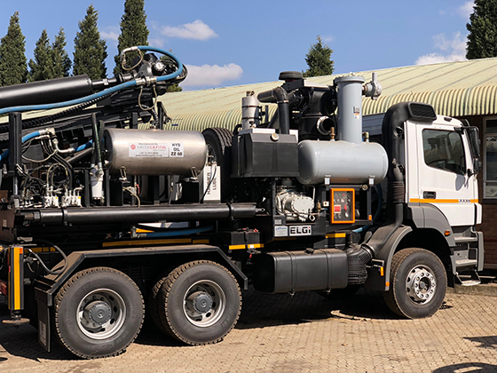 Customised compressed air solutions for pole hole drill rigs