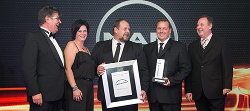 Service Dealer of the Year Vereeniging Truck Bus