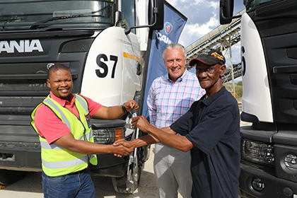 PPC Slurry boosts its Scania mining tipper fleet5