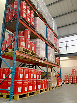 Larger facility for flowcrete