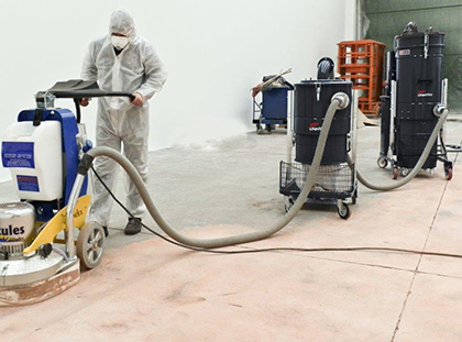 Latest Italian technology for industrial cleaning