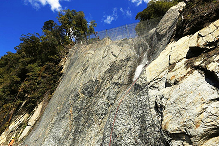 Rockfall attenuators