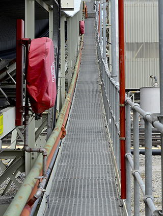 Safety first with durable Mentis floor grating
