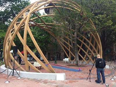 Hatch successful completion of Desmond Tutu Memorial Arch