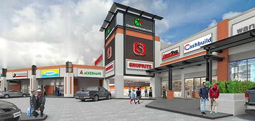 Cloverdene Shopping Centre breaks ground