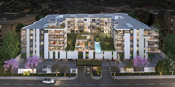 dhk Architects unveils contemporary apartment block