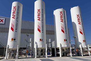 Afrox KZN Riverhorse Liquid gas tanks distribution centre