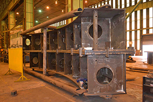 DCD heavy dragline base quality fabrication