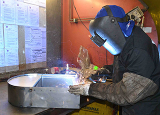 Stainless Precision Engineering SPE sheet metal welding