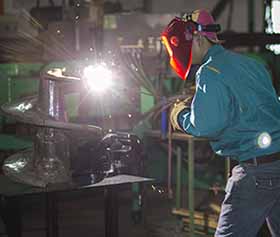 WA tubular electrodes flights screw conveyors