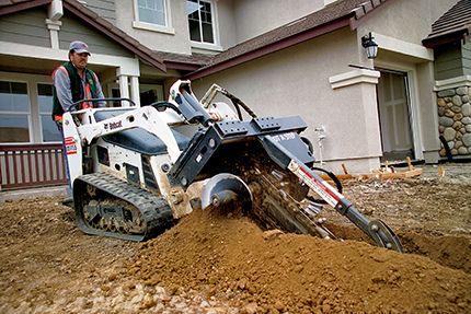 Bobcat MT55 Trencher