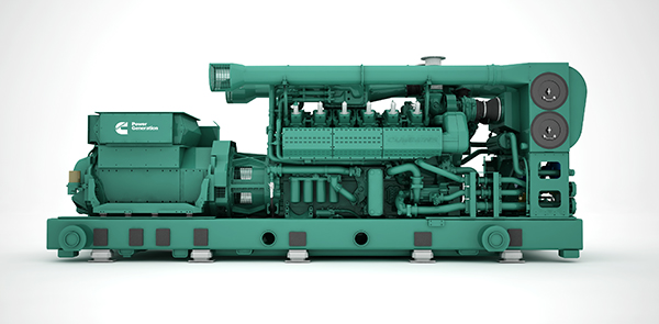 Cummins introduces new natural gas series of generators