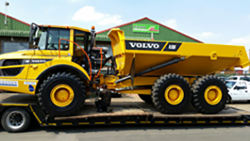Danoher Constructions R3.9 million Volvo 30 ton dump truck