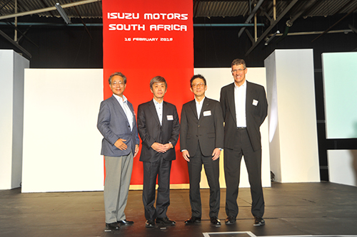 Isuzu Motors South Africa officially launched