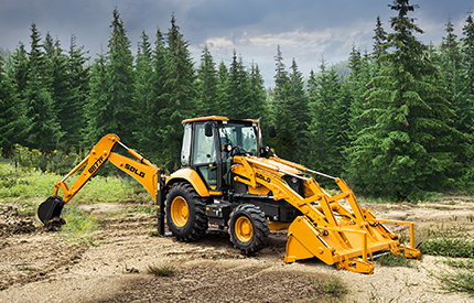 SDLG B877F backhoe loader
