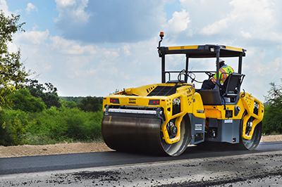 Sixth generation Dynapac large asphalt roller