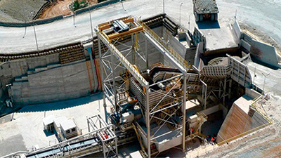 Thyssen in pit crushing plant
