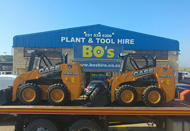 Upgraded skid steer loaders for Bos