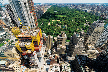Formwork for tallest residential building Doka