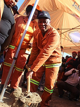 Mayor Mashaba launches Diepsloot Pedestrian Bridge