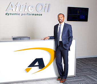 Afric Oil CEO Tseke Nkadimeng