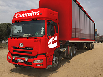 Cummins truck front artists impression