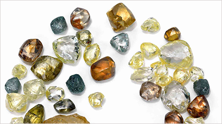 De Beers talisman rough hero