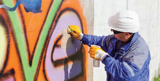 WACKER anti Grafitti coating