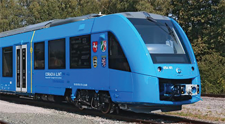 World Steel Coradia iLint hydrogen powered train