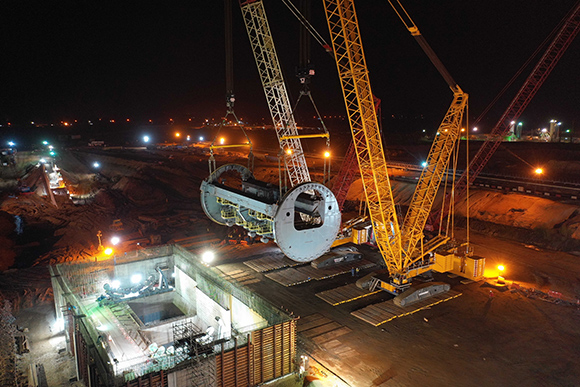Bauxite project achieves construction milestone
