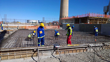 PGM furnace at Northam