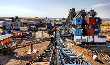 Wouterspan plant under construction