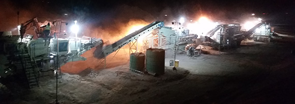 Quality aggregate for road contract