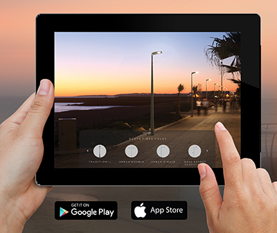 World first lighting app
