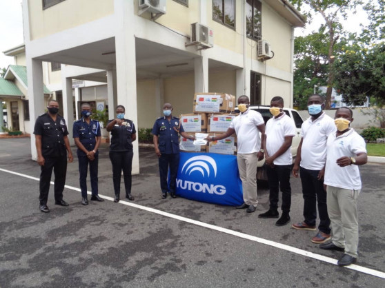 Yutong provides support in the pandemic preven tion of public transport in Africa