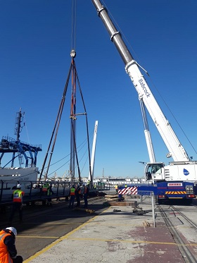 Babcock swings into action at VandA Waterfront