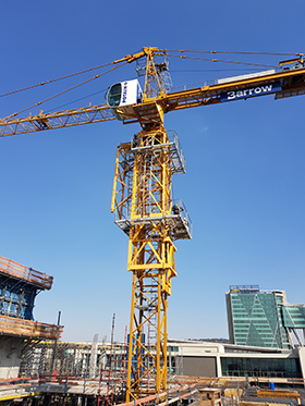 Innovation local support ensure tower crane safety