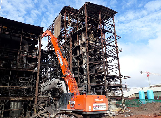 Jet Demolition makes light work of technically demanding projects