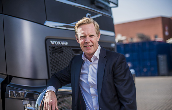 Marcus Horberg vice president of Volvo Group Southern Africa