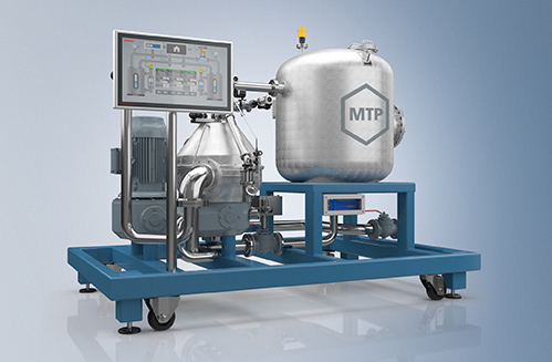 Cyber physical modularisation for the process industry
