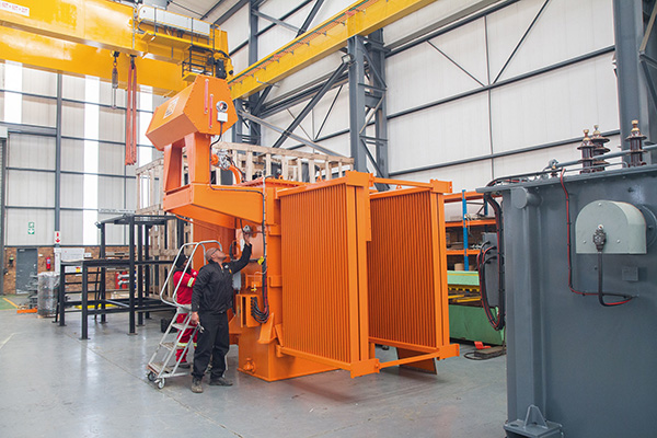 Zest WEG transformer assembly ready for final testing