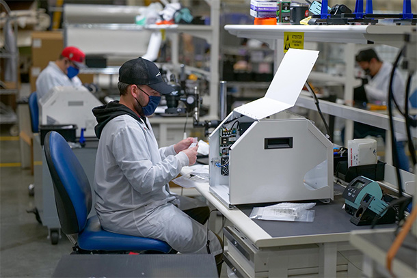 African and global philanthropists manufacture COVID 19 medical equipment