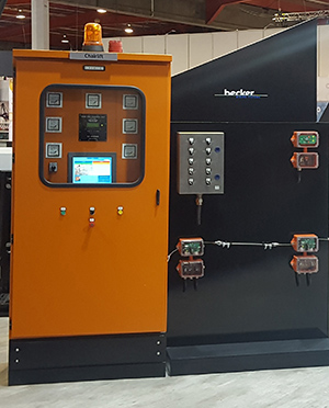 Becker Minings upgraded chairlift PLC panels increase safety in mining