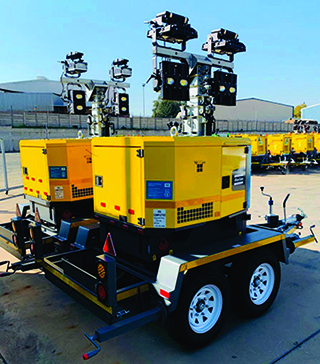 Cutting edge design for Atlas Copco HiLight LED light towers