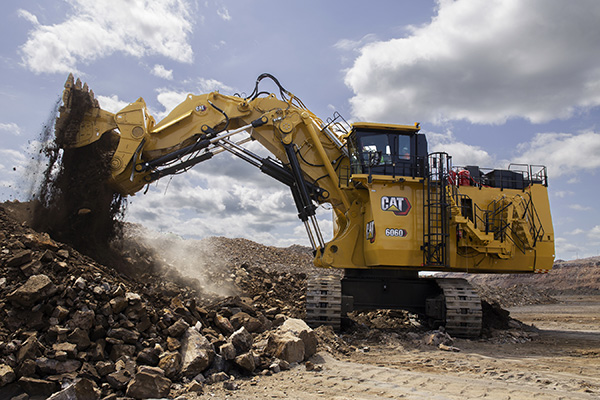New Cat 6060 hydraulic mining shovel