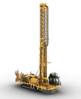 New Cat MD6380 rotary blasthole drill offers powerful precise drilling with smart controls1