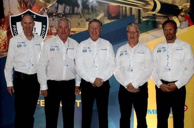 Safety partners Ian McCrystal Peter Rohlssen Mike Giltrow John Emholtz and Martin Zeller