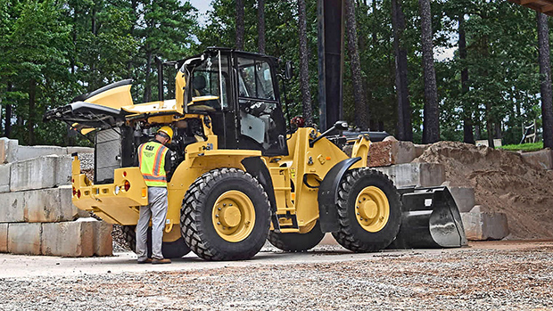 Cat self service options deliver convenient simple parts ordering and machine repair